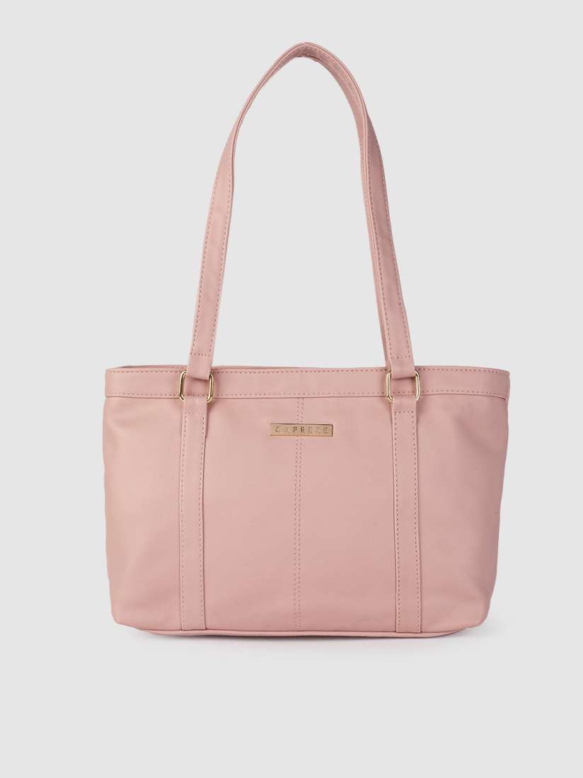 Buy Caprese Pink Solid Shoulder Bag Handbags for Women 18035962 Myntra