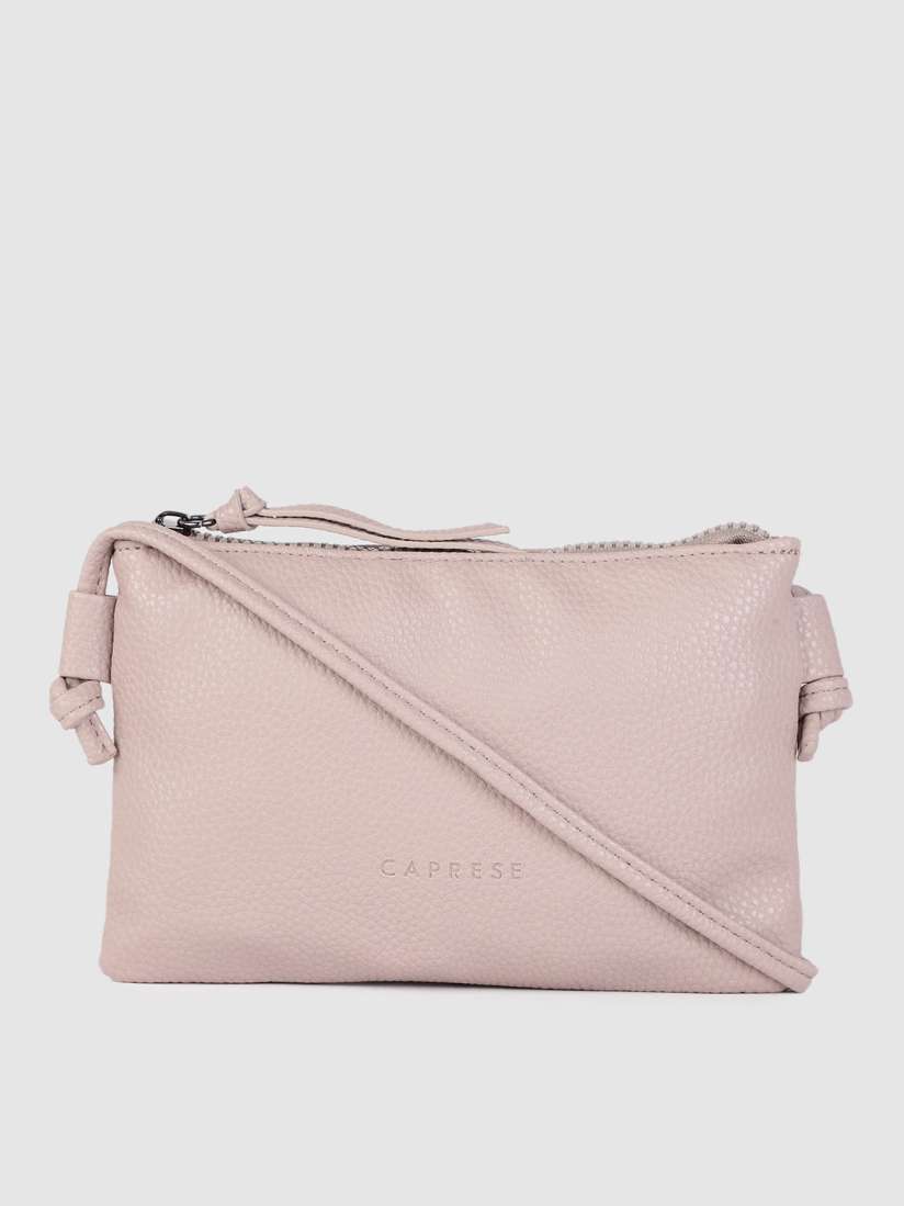 Buy Caprese Beige Textured Structured Sling Bag Handbags for Women 18035986 Myntra