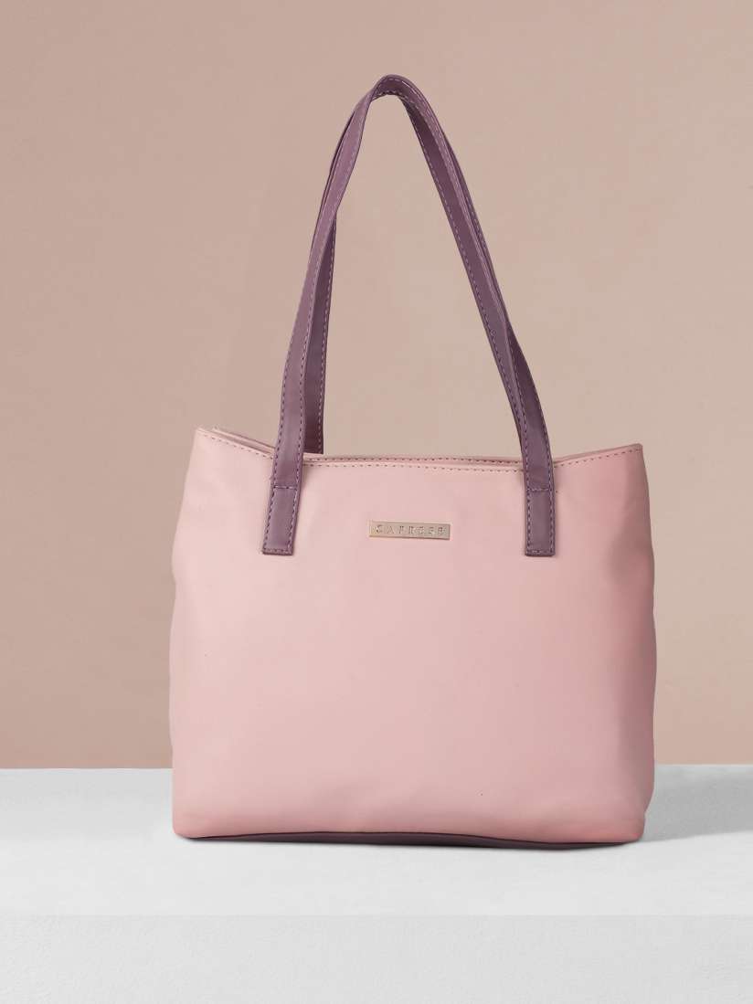 Caprese pink solid shoulder bag shop