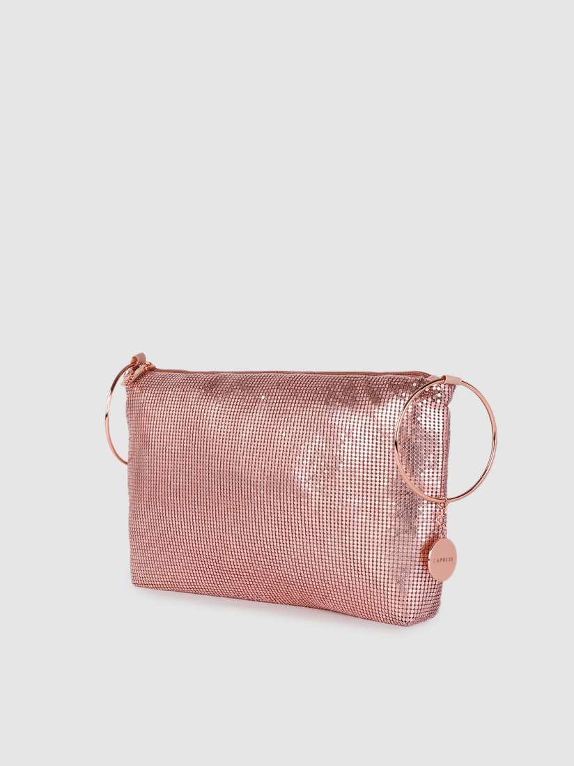 Buy Caprese Women Rose Gold Toned Purse Clutch Clutches for Women 18036144 Myntra