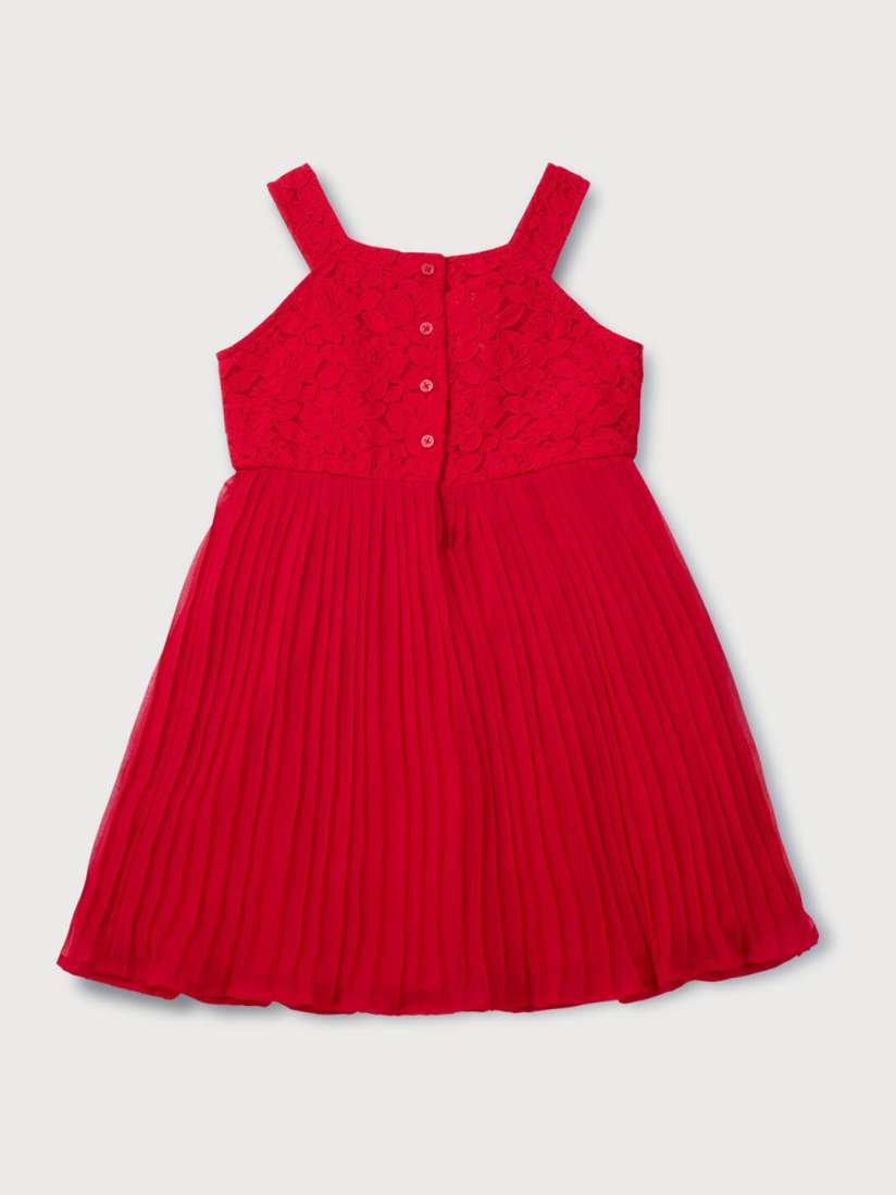 Red gown myntra shop