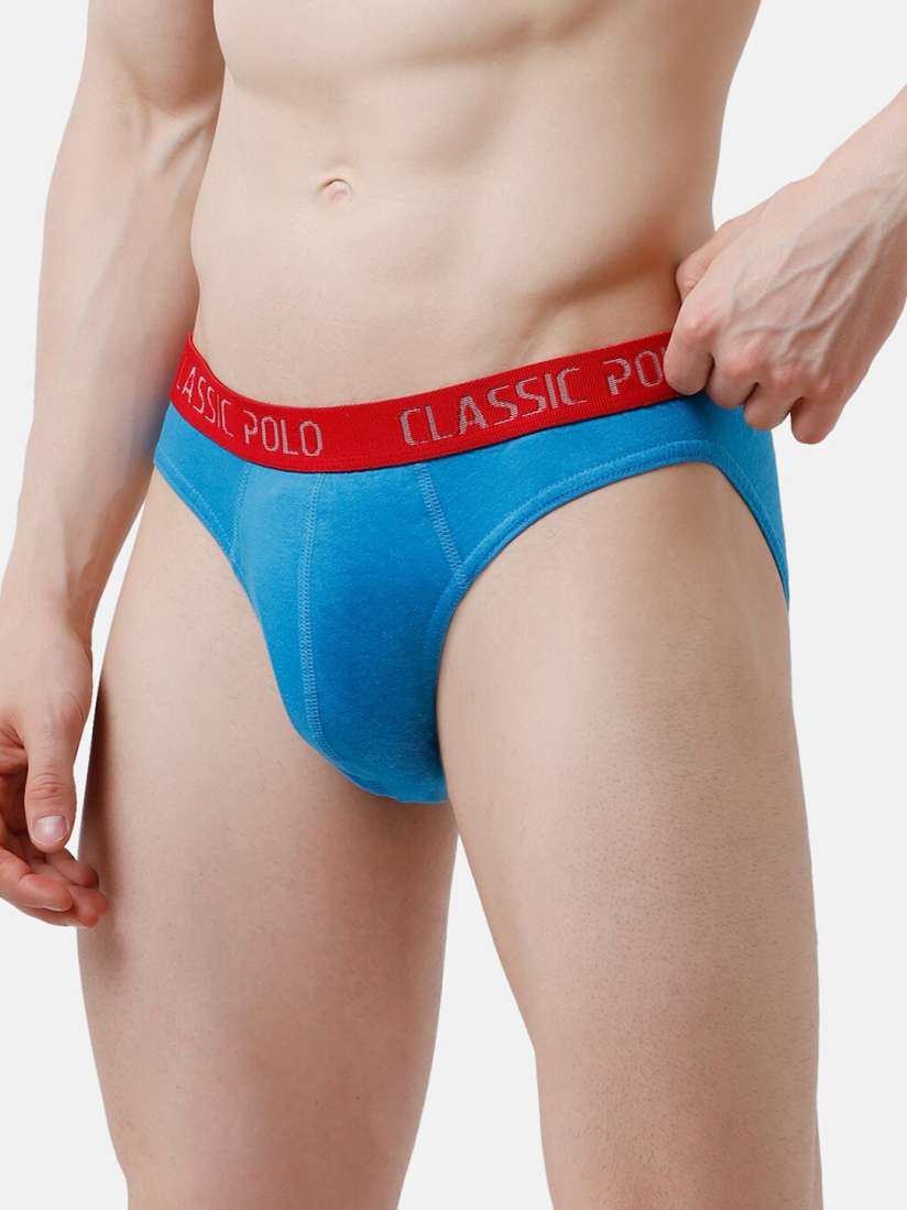 Buy Classic Polo Men Pack of 3 Men Solid Basic Briefs Briefs for Men 18046388 Myntra