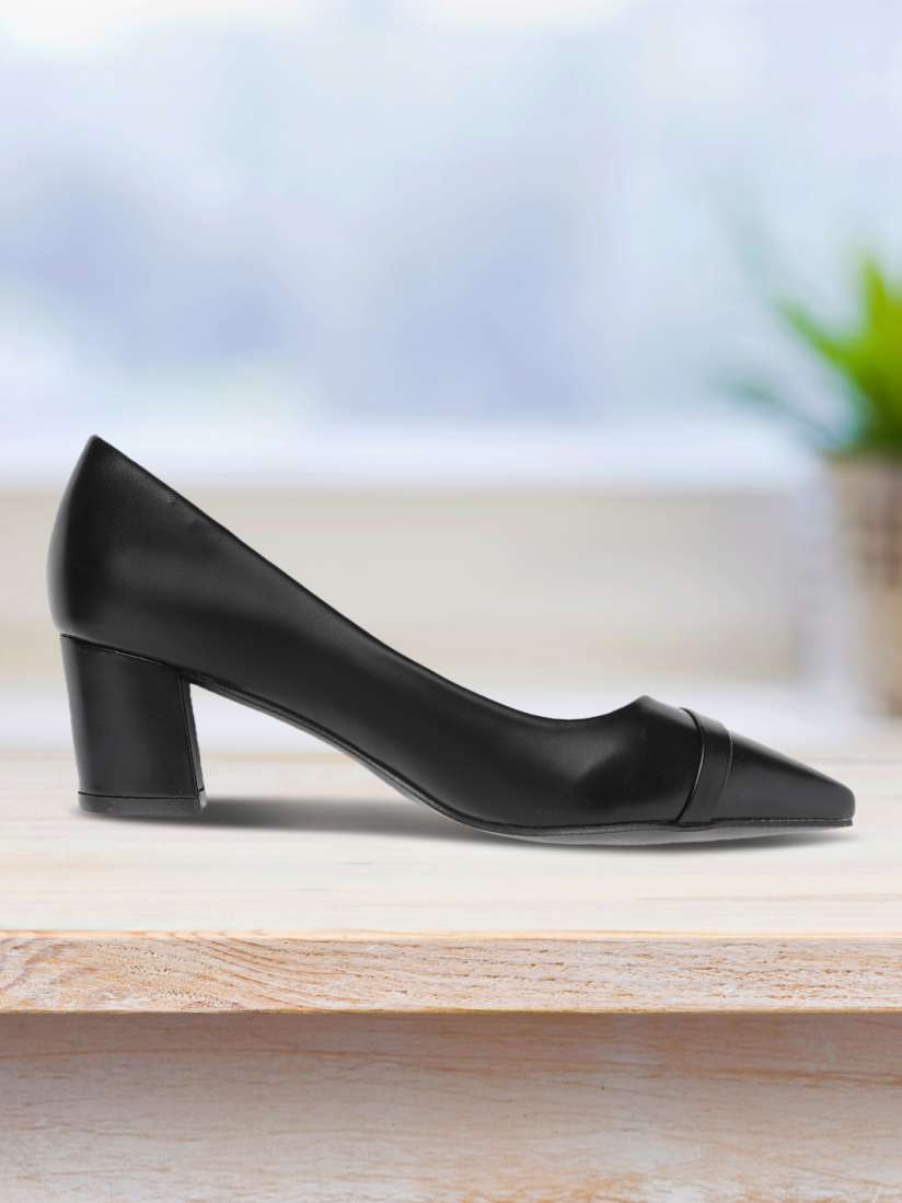 Buy Allen Solly Women Black Solid Pumps Heels for Women 18047262 Myntra