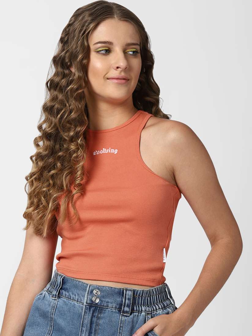 orange tops forever 21