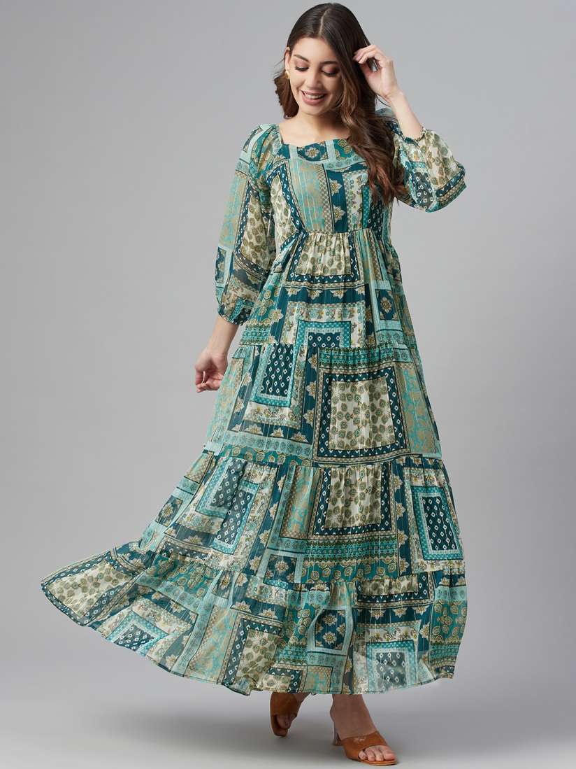 Long dress myntra on sale