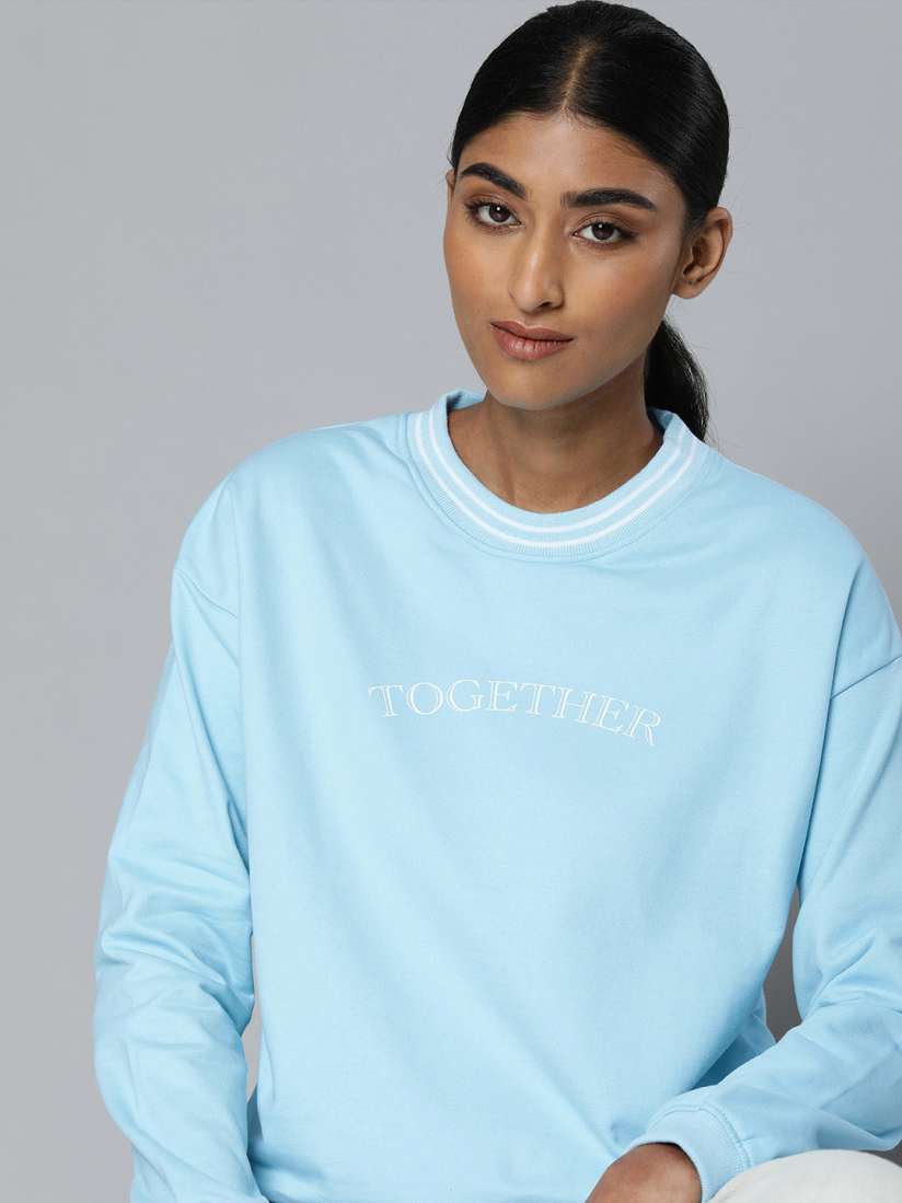 Buy ether Women Sweatshirt Sweatshirts for Women 18071470 Myntra