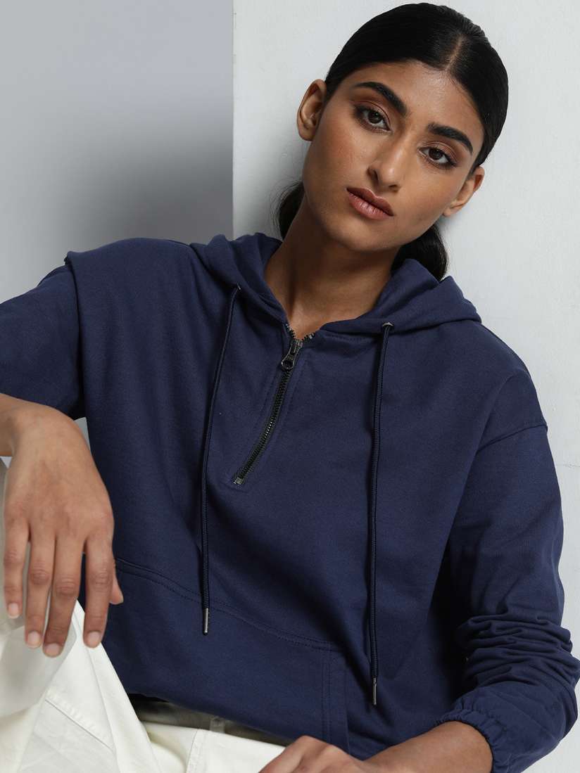 Buy ether Women Hooded Sweatshirt Sweatshirts for Women 18071526 Myntra