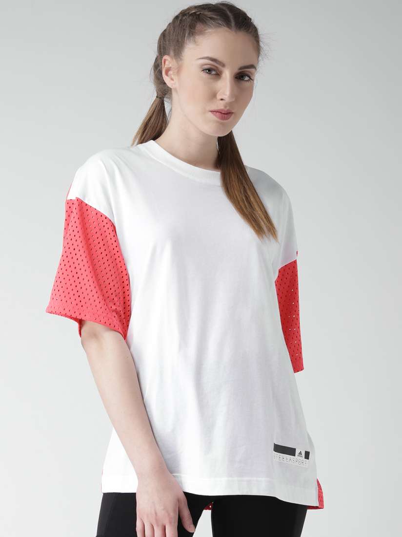 Adidas longline t shirt womens discount
