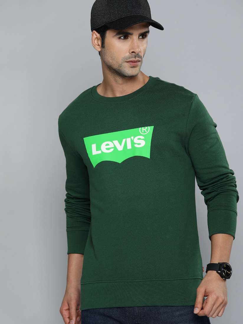 Levi's men's cotton sweatshirt hot sale