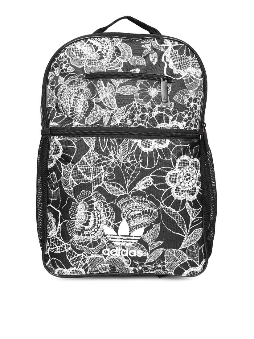 Adidas originals backpack in floral print top