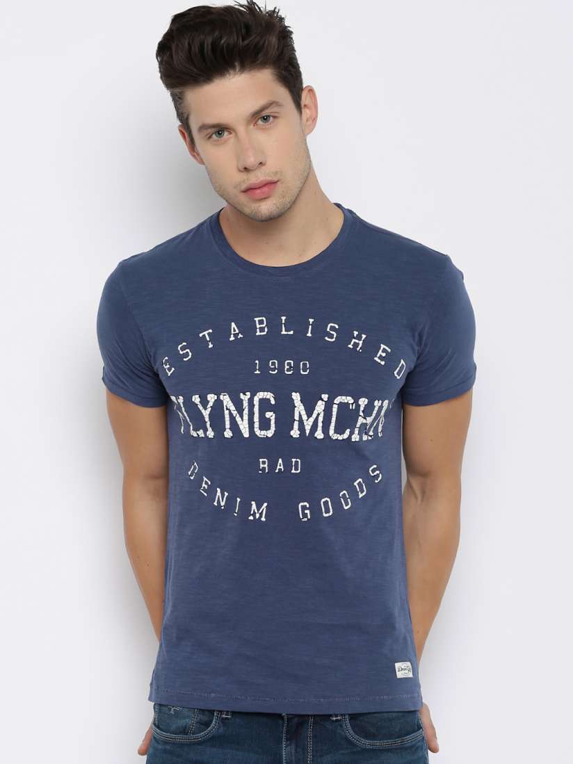 Flying machine t shirts myntra clearance