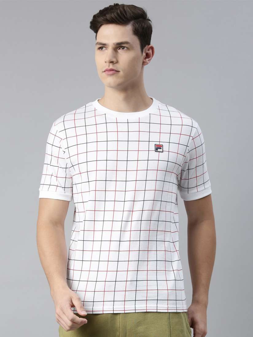 Fila t shirt myntra deals