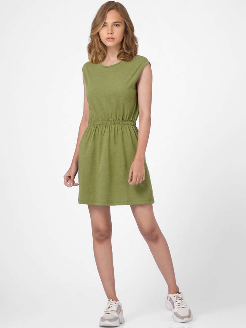 Buy ONLY Green Dress Dresses for Women 18096632 Myntra