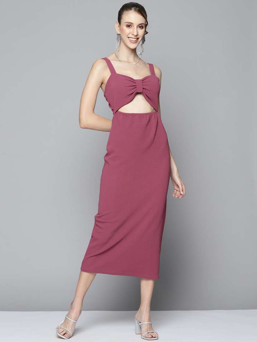Mauve womens dress hot sale