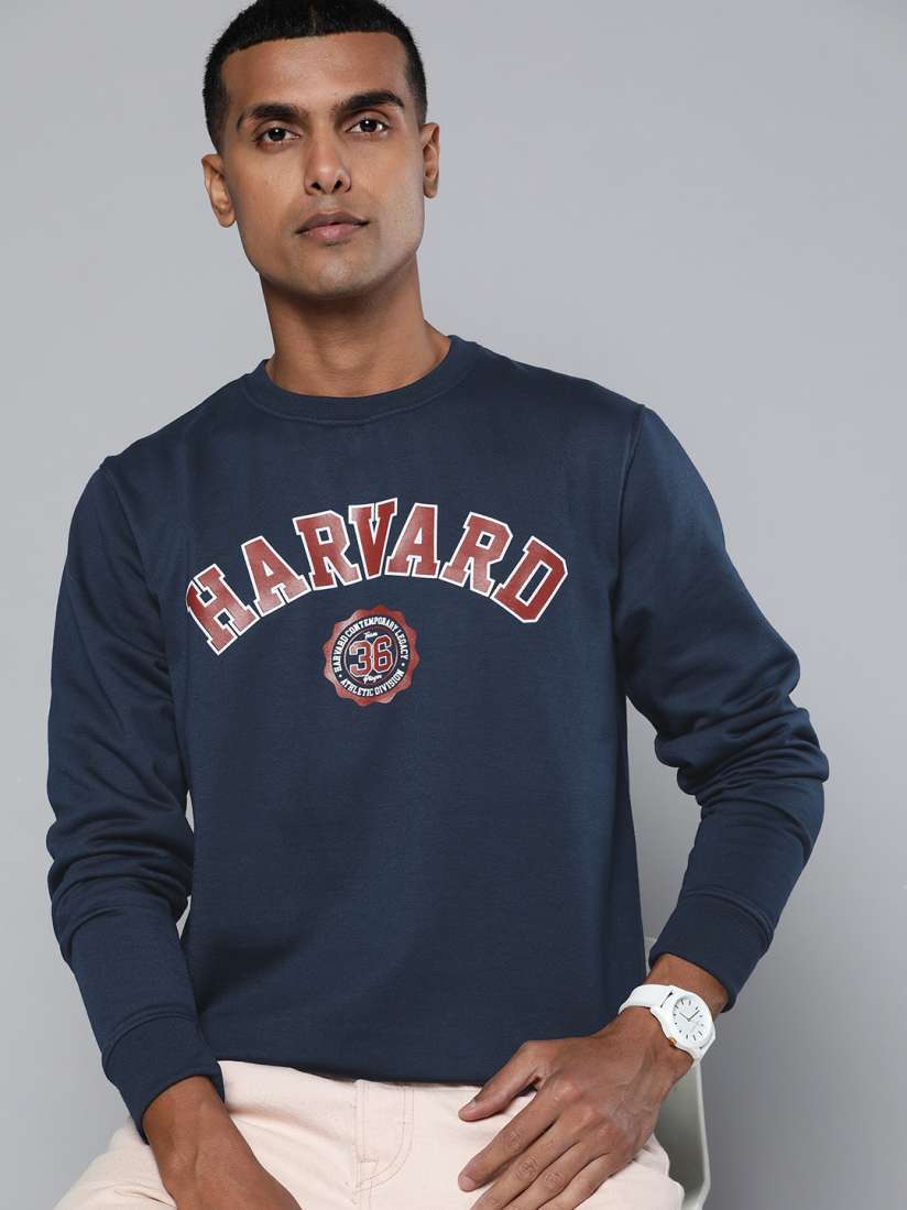 Harvard logo sweatshirt cheap