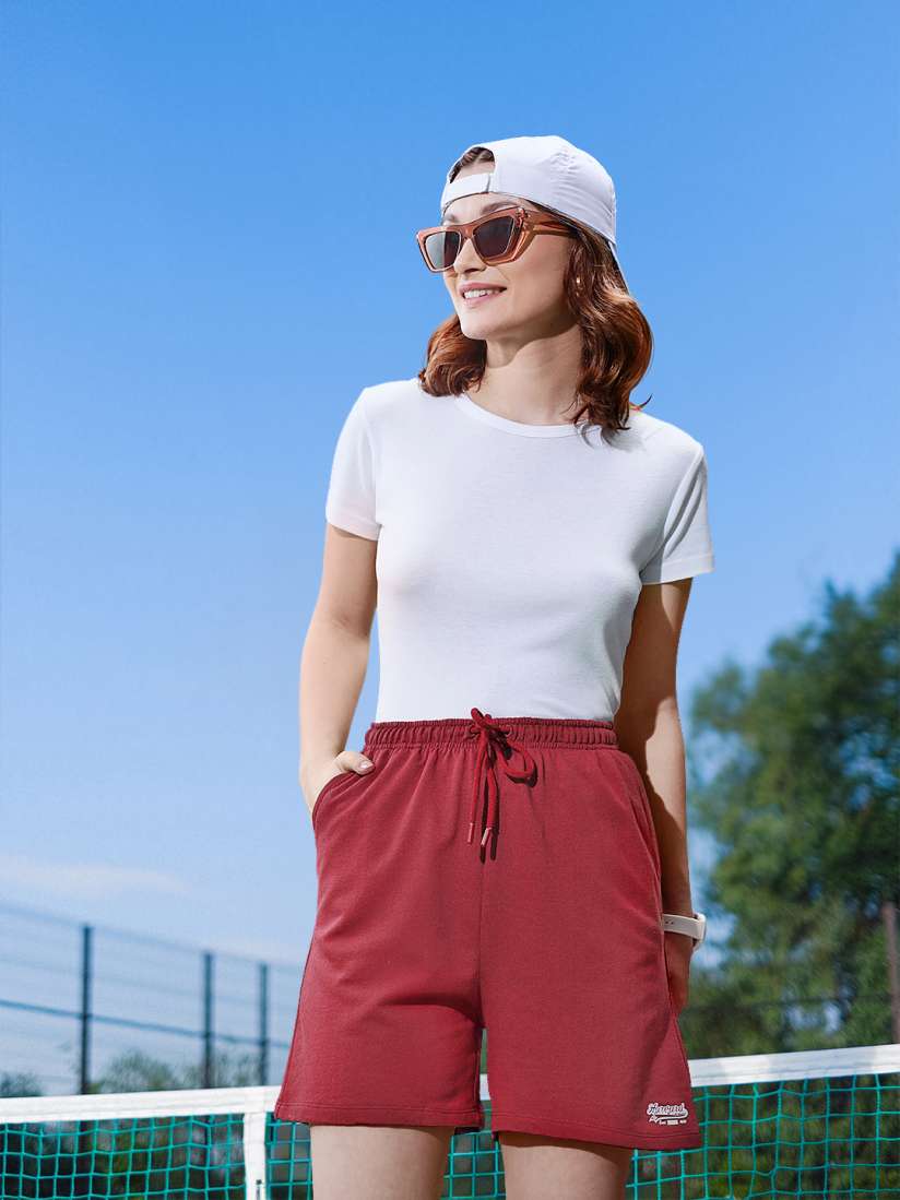 Shorts for women myntra top