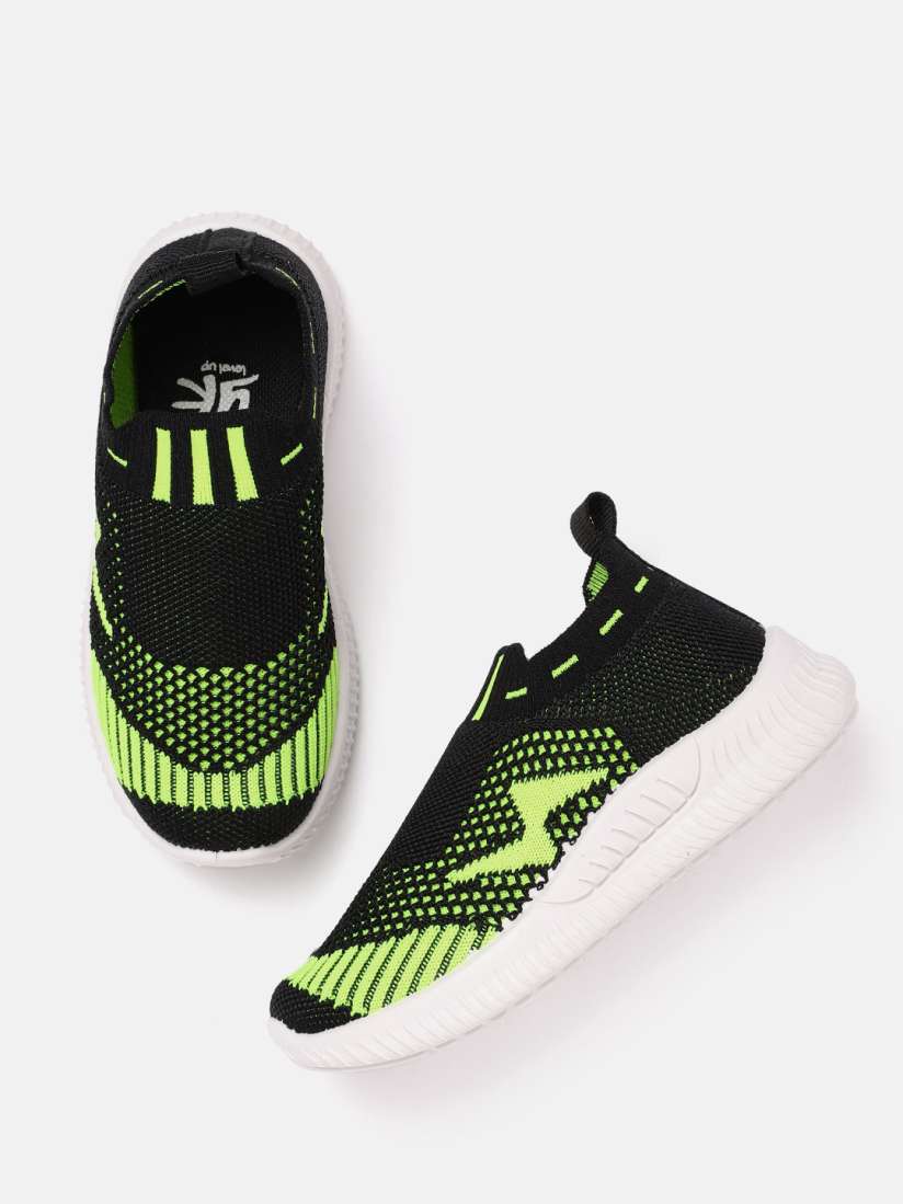 Buy YK Boys Green Woven Design Sneakers Casual Shoes for Boys 18128310 Myntra