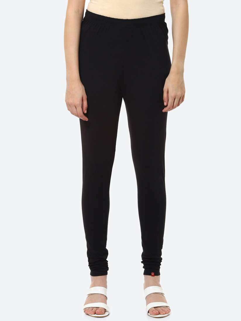 Buy Biba Black Ankle Length Leggings Leggings for Women 18129838 Myntra