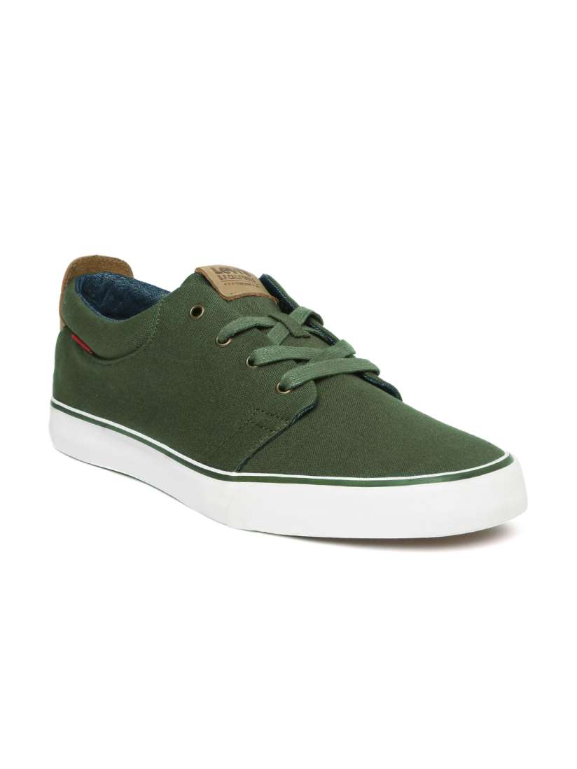 Buy Levis Men Green Justin Sneakers Casual Shoes for Men 1813432 Myntra