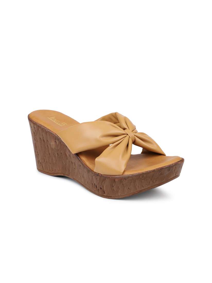 Buy Inc 5 Women Beige Wedges Heels for Women 18135246 Myntra