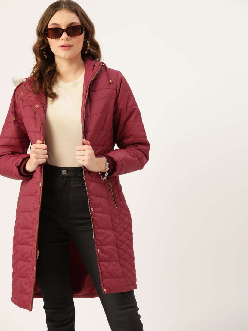 Winter jacket for ladies myntra top