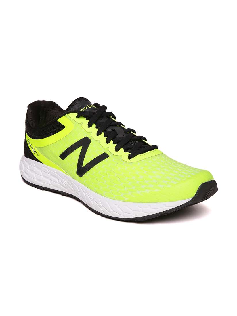 Buy New Balance Men Fluorescent Green Running Shoes Sports Shoes for Men 1814580 Myntra
