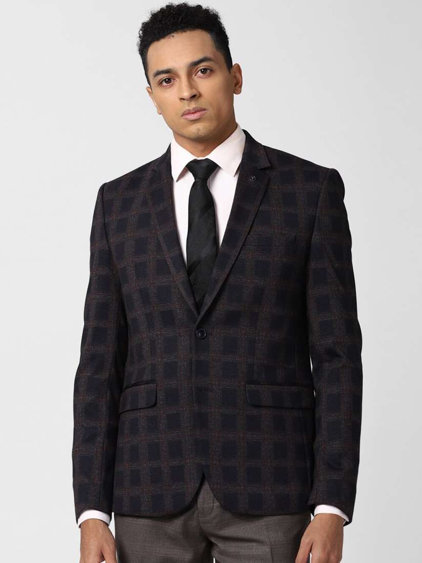 Van heusen navy blue blazer top