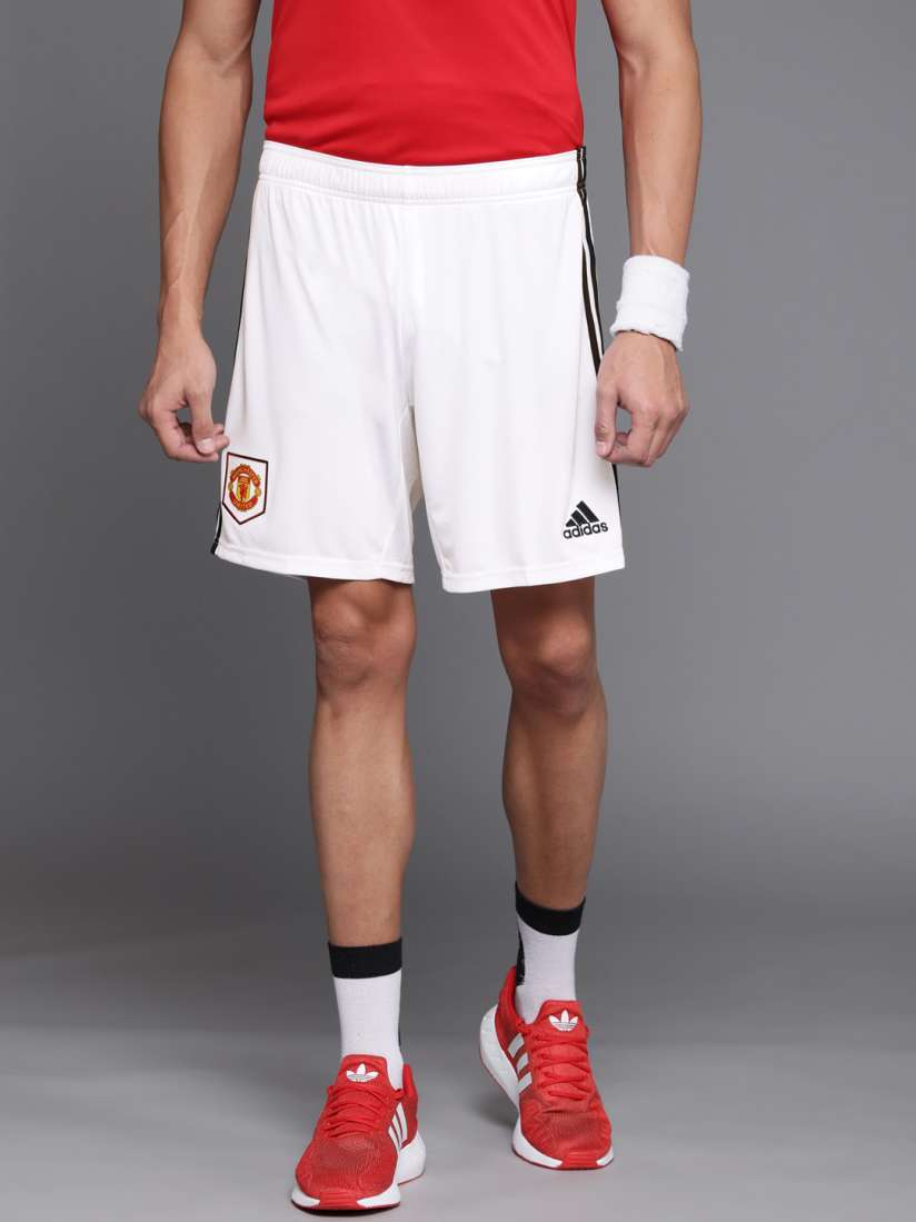 Buy ADIDAS Men White Manchester United 20 21 Home Football Shorts Shorts for Men 18153484 Myntra