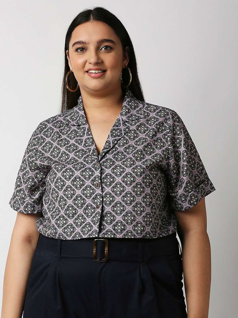 Myntra plus size tops discount