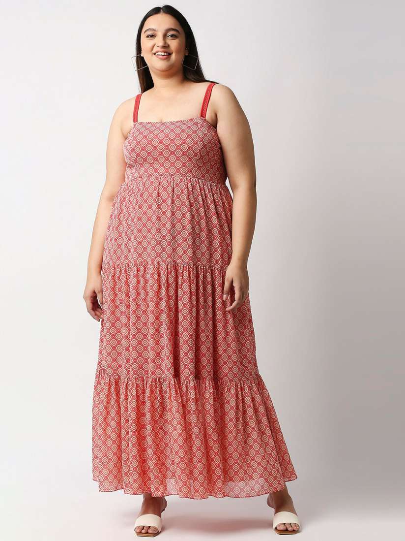 Plus size chiffon maxi hot sale