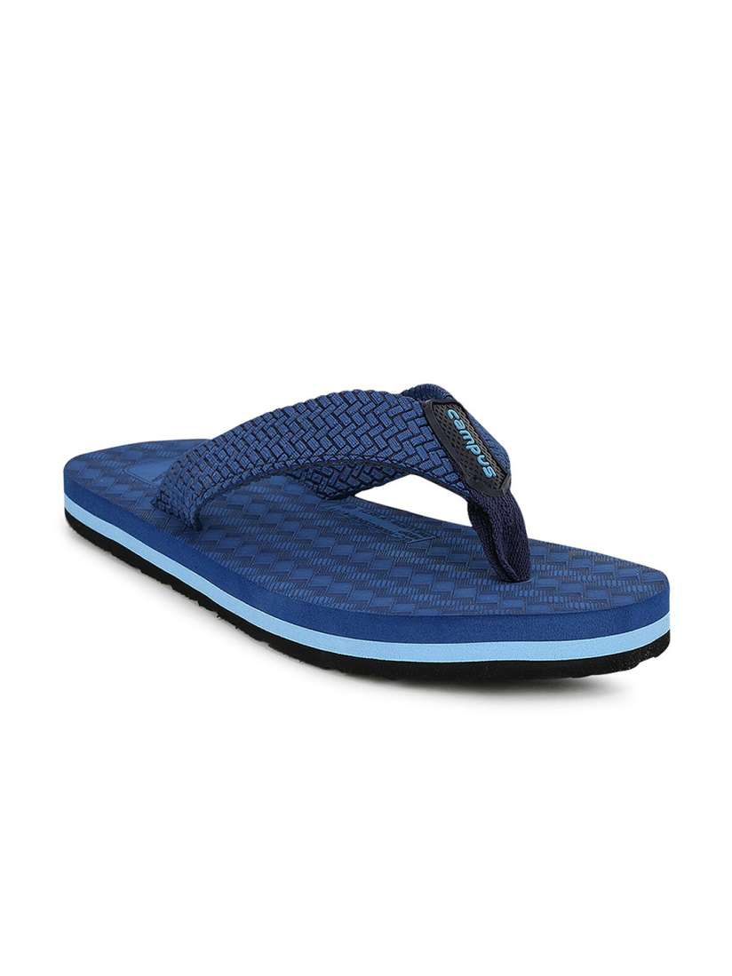 Navy blue flip flops mens top