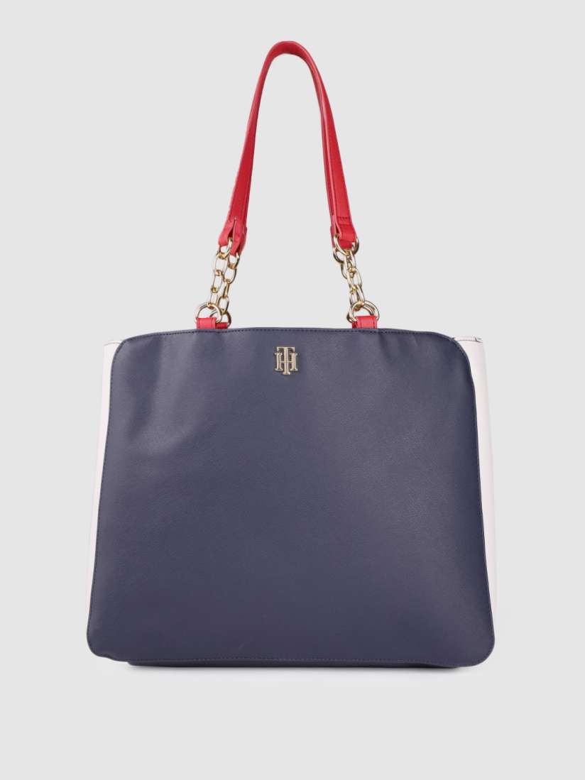 Tommy hilfiger handbags blue discount