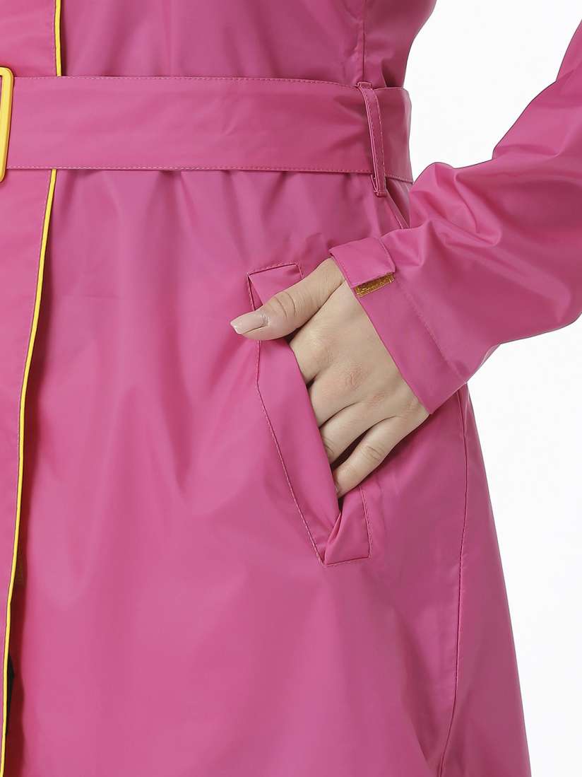 Ladies pink rain mac new arrivals