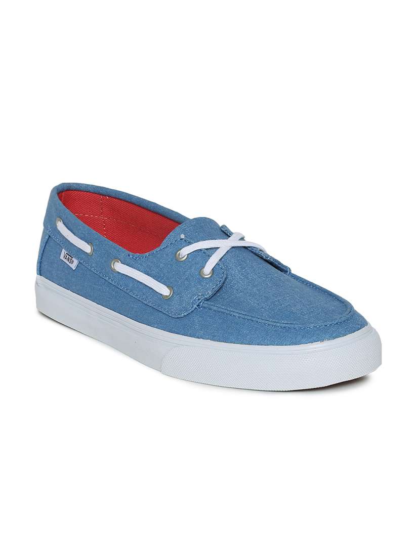 Buy Vans Women Blue Solid Boat Shoes Casual Shoes for Women 1817001 Myntra