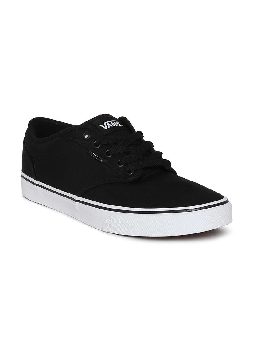Buy Vans Men Black Solid Sneakers Casual Shoes for Men 1817006 Myntra