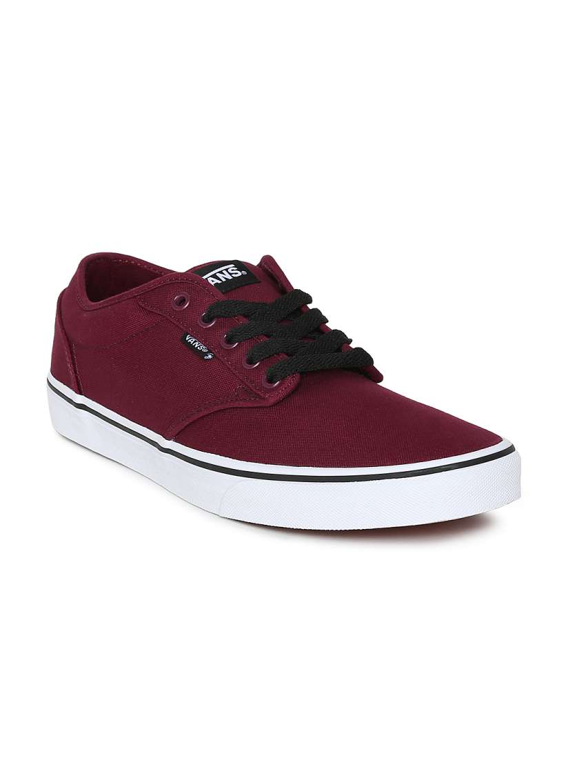 Solid maroon vans deals