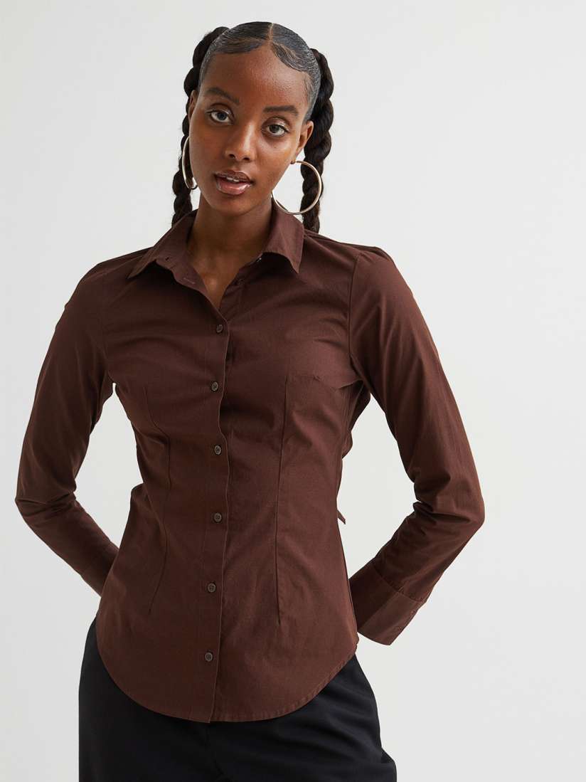H&m dress shirts womens best sale