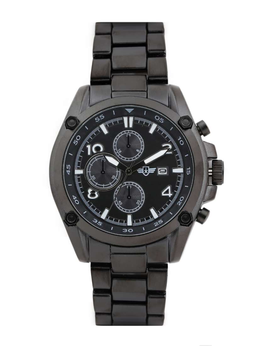Buy Roadster Men Black Analogue Watch S5255 Watches for Men 1817076 Myntra