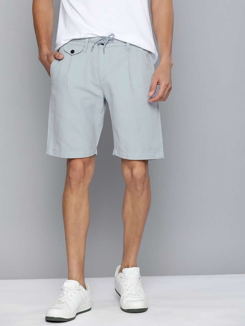 Blue harbour linen shorts sales