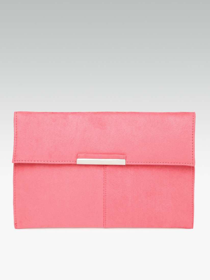 Dorothy perkins pink clutch bag 2025