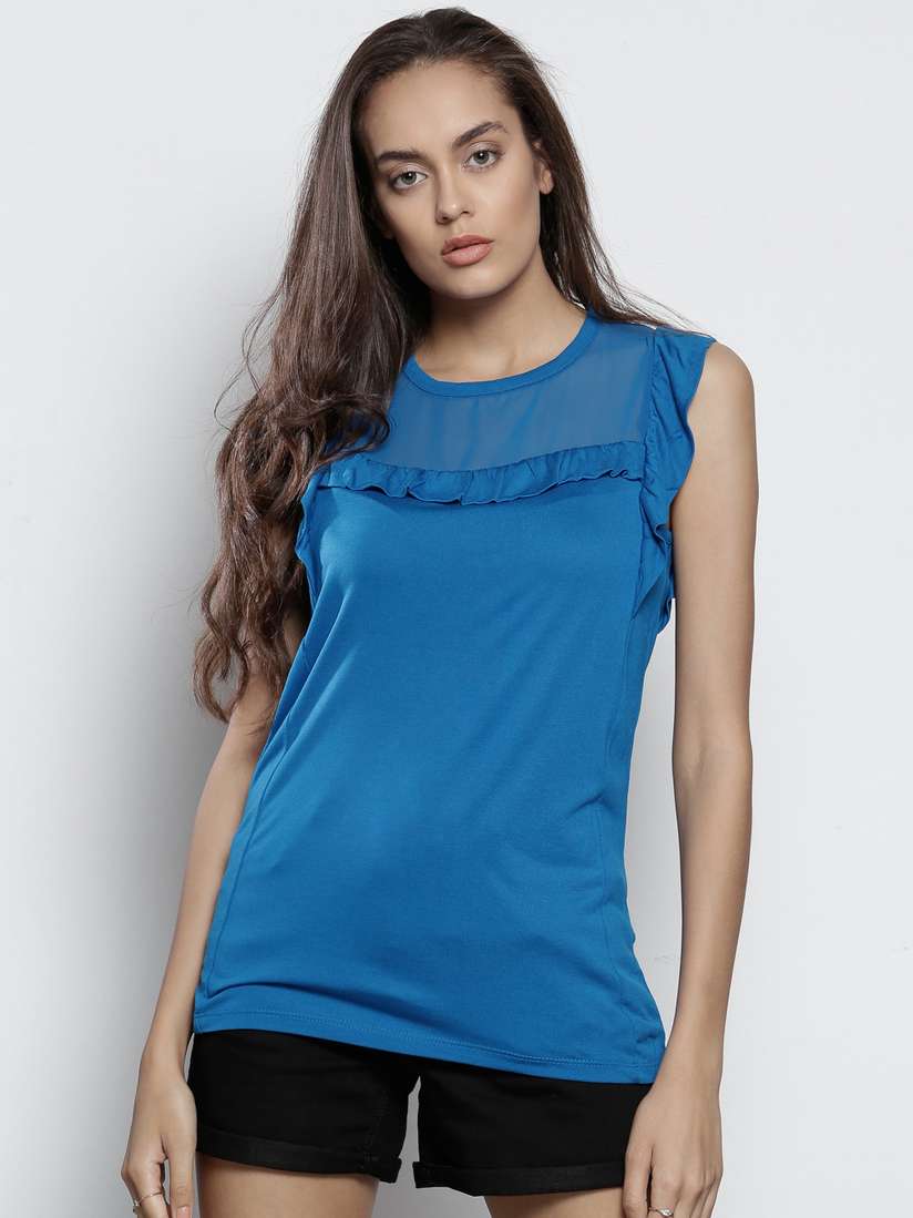 dorothy perkins ruffle top