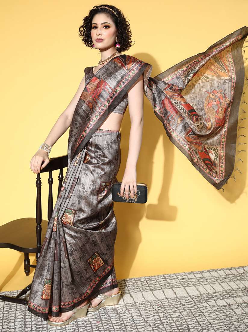 Myntra kalamkari sarees top