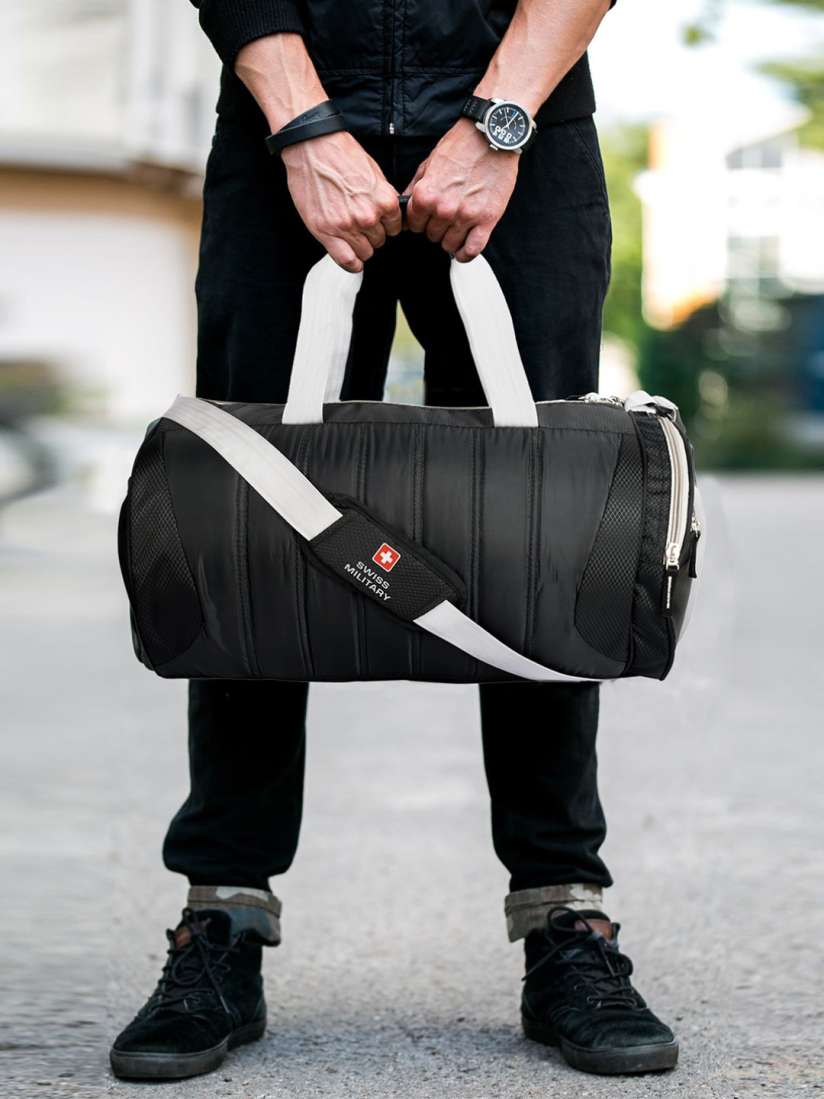 Swiss army duffel bag top