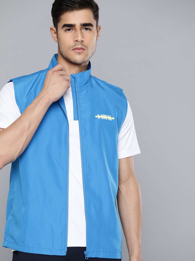 Half sleeve jackets for mens myntra sale