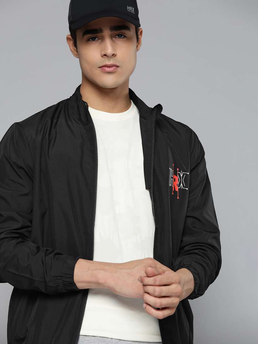 Hrx solid sporty jacket on sale
