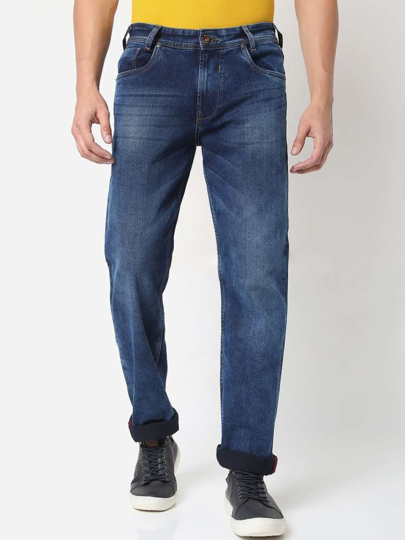 Mufti straight fit jeans online