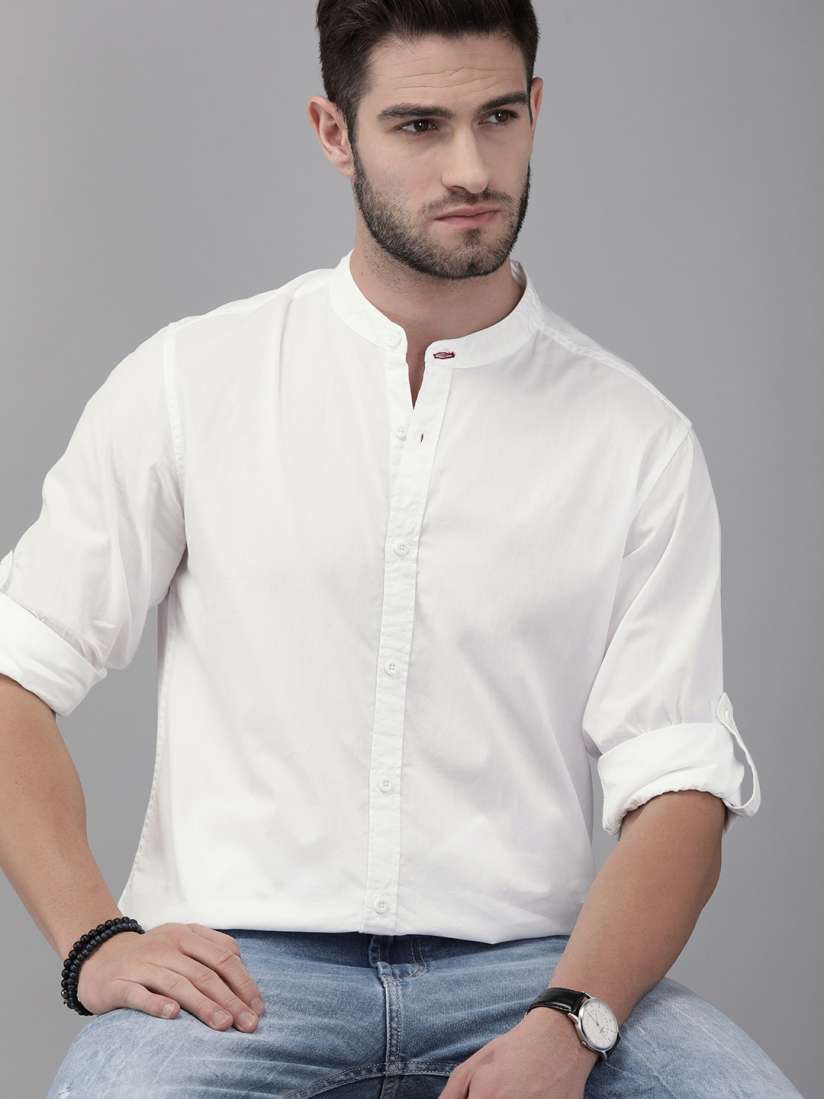 White shirt casual cheap