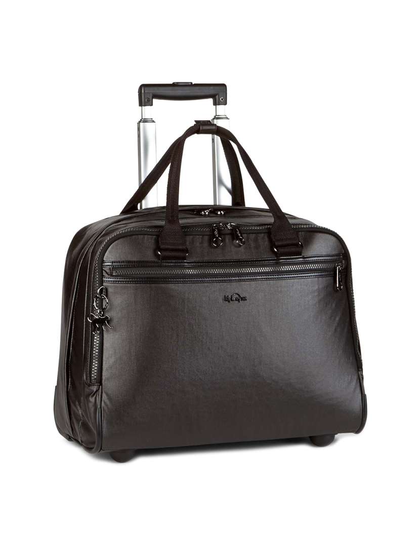 Buy Kipling Unisex Gunmetal Toned NEW CEROC Laptop Cabin Bag Trolley Bag for Unisex 1820006 Myntra