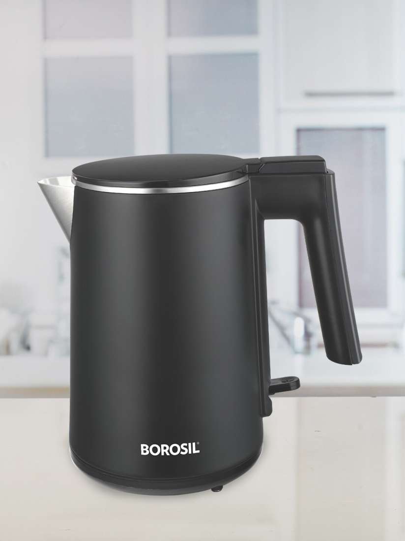 Buy BOROSIL Black Cooltouch Stainless Steel Electric Kettle 1 L Electric Kettle for Unisex 18201848 Myntra