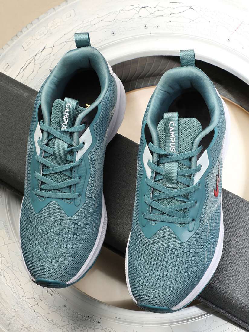 Mens running shoes green store